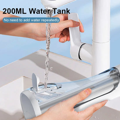 Teeth Water Flosser Electric Oral Irrigator Portable Home Dental Cleaning Teeth Rechargeable Waterproof Teeth Cleaner Oral Care